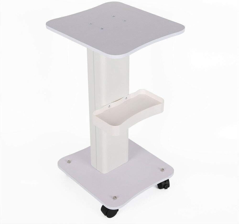 White Rolling Cart with Wheels, Pack of 2 V337809