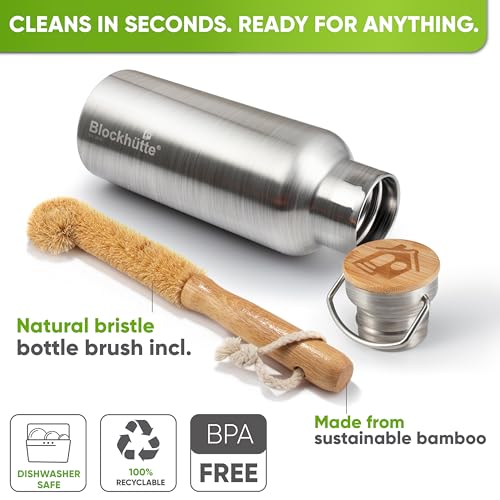 34 oz Vacuum Insulated Stainless Steel Water Bottle L1529