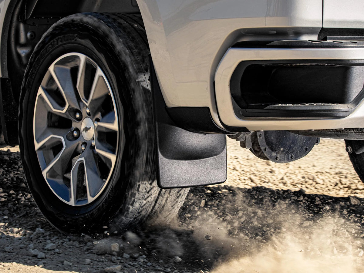 Black Front Pair Splash Guard MudFlaps Y45761