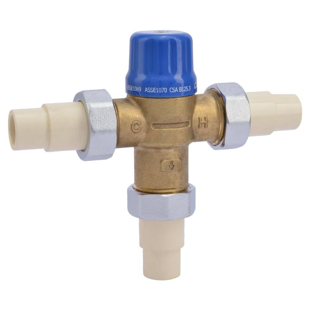 1/2-Inch CPVC Thermostatic Mixing Valve X86248