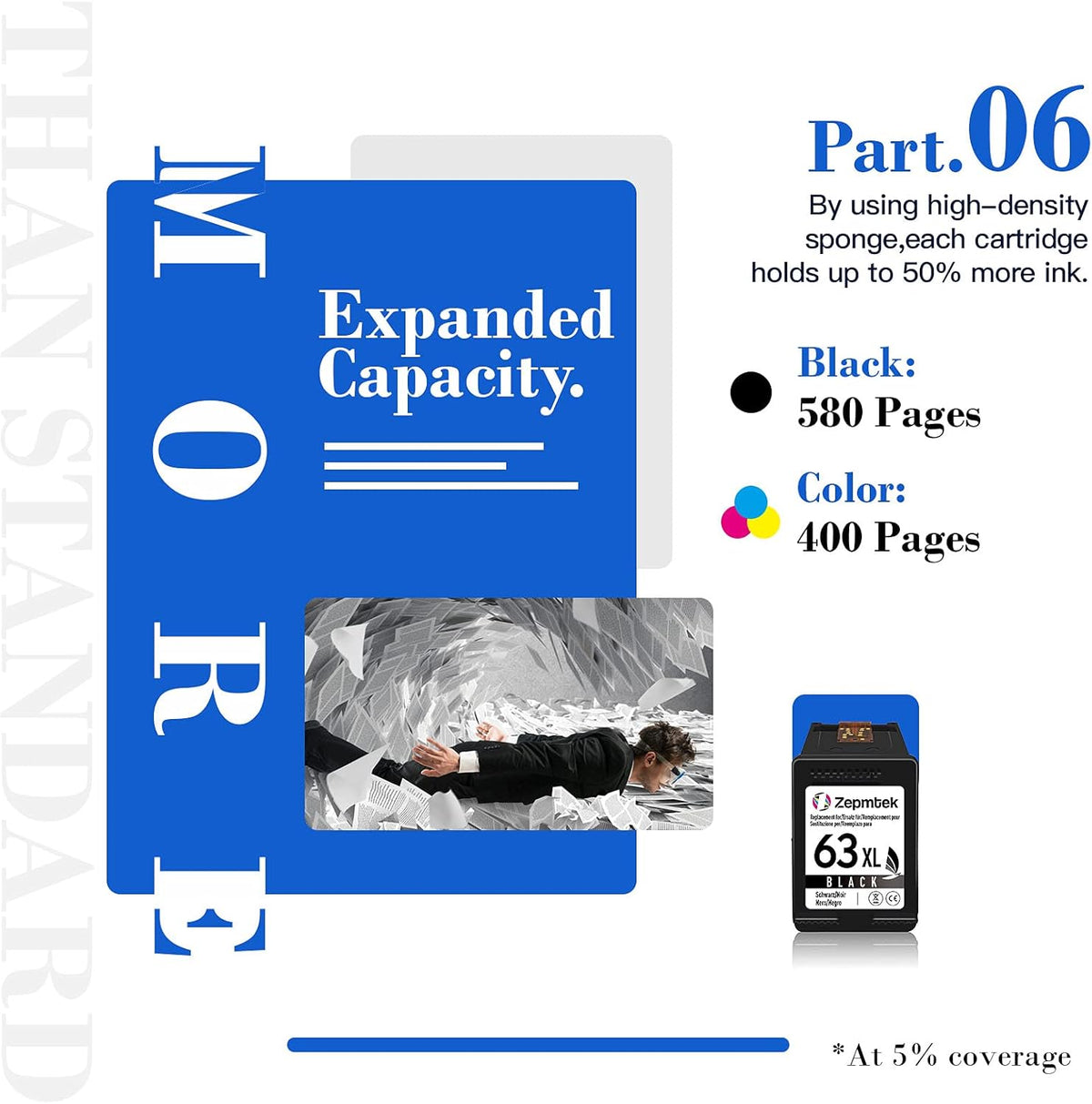 Remanufactured Ink Cartridge Pack of 2 (1 Black) R9418