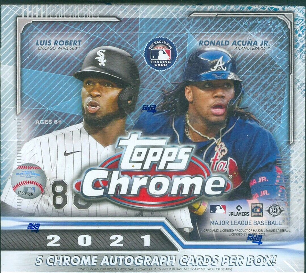 2021 Topps Chrome Baseball Jumbo Box B959