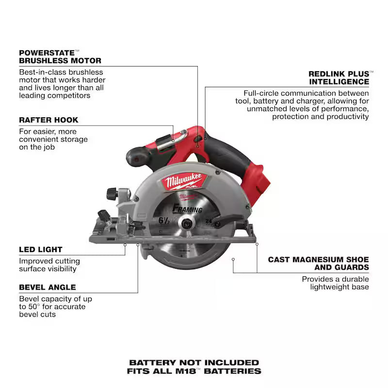 18V Lithium-Ion Brushless Cordless 7-Tool Combo Kit O4062