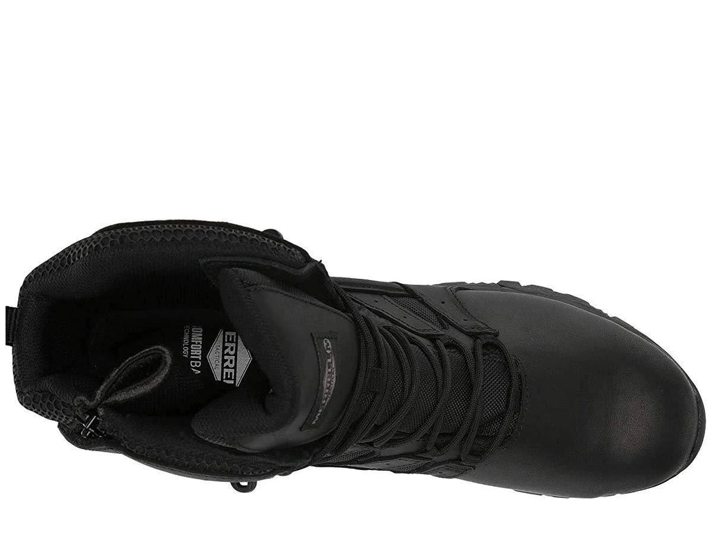 Black Waterproof Tactical Work Boots S581016