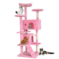 54in Cat Tree Tower with Scratching Posts F7158