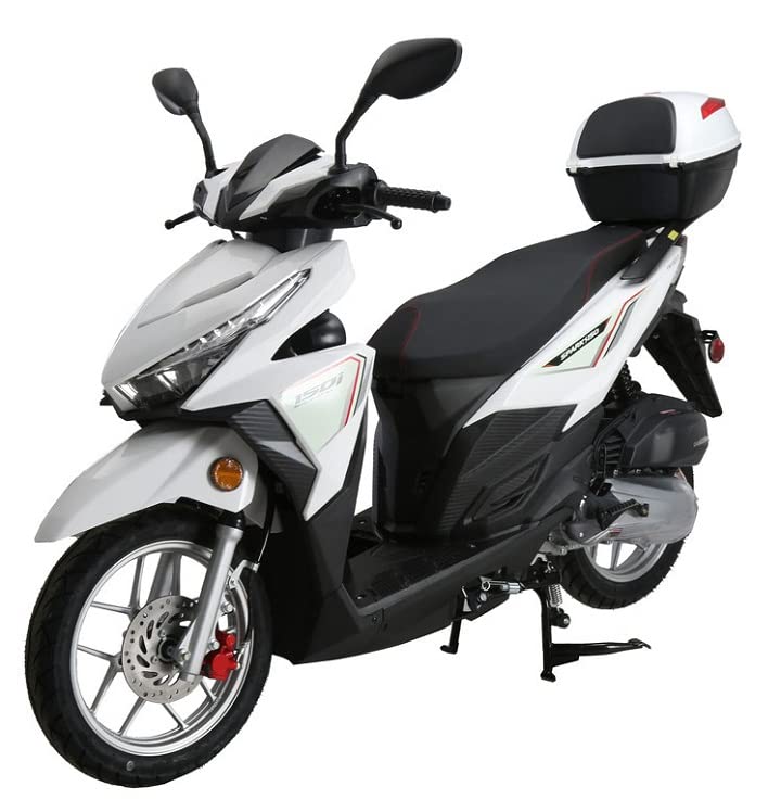 Black 150cc Scooter M6847