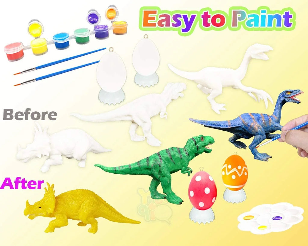 Kids Dinosaur Painting Kit with Play Mat N197262