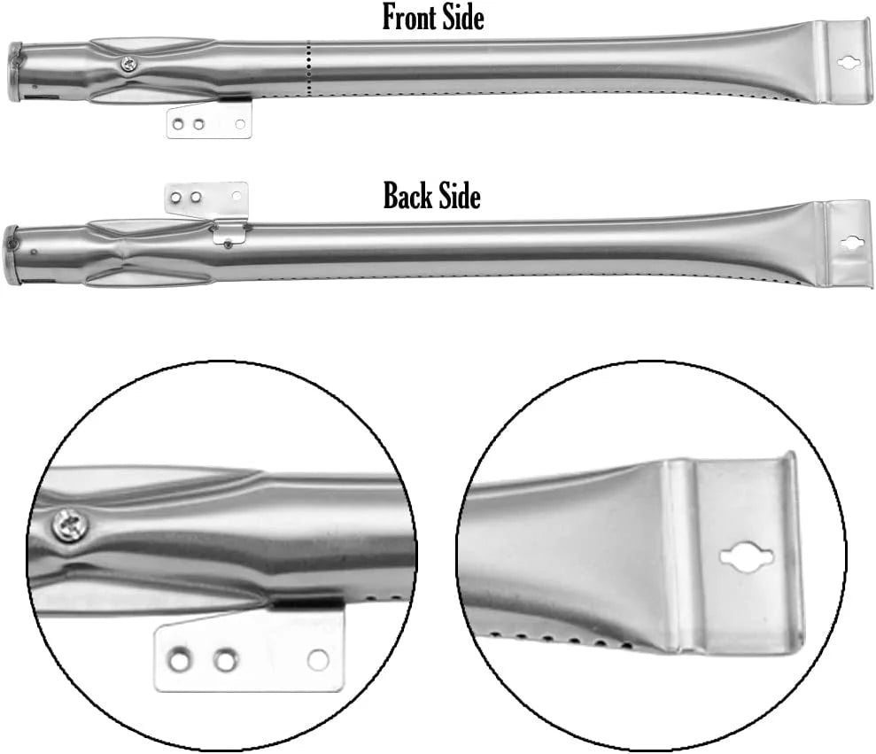 Stainless Steel Tube Burner 14 7/8 inch Set of 4 M265793