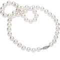 18kt White Gold Freshwater Pearl Necklace K451