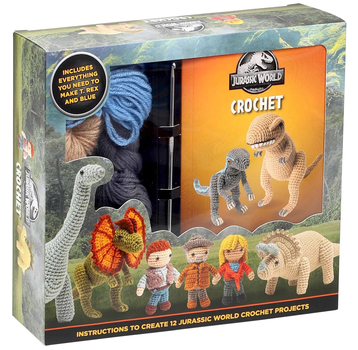 Jurassic World Crochet Kit U58514