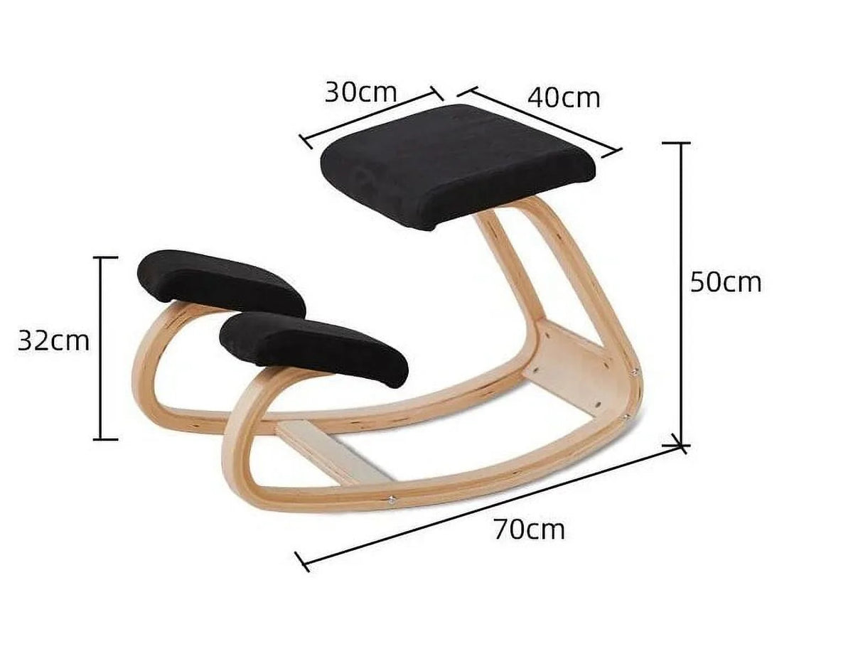 Ergonomic Kneeling Chair Stool with Thick Cushion S31996
