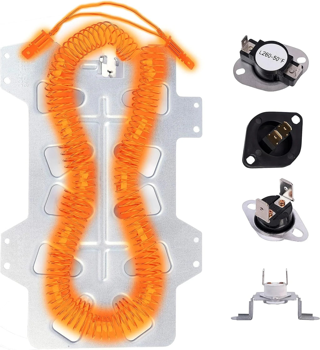 Dryer Heating Element & Fuses J37133