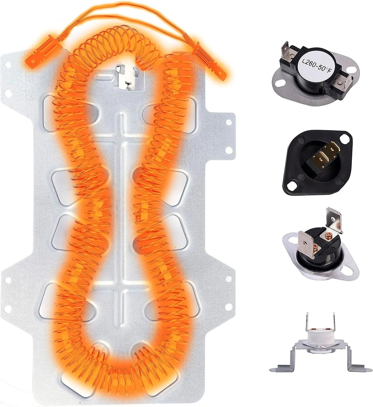 Dryer Heating Element & Fuses J37133