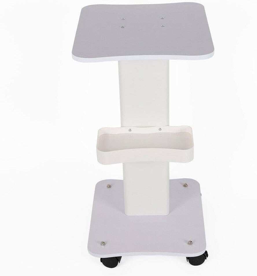 White Rolling Cart with Wheels, Pack of 2 V337809