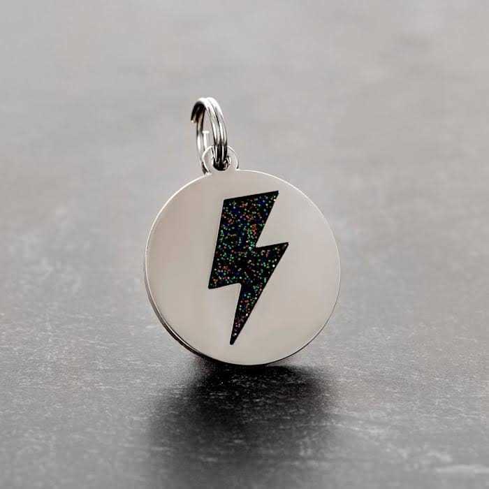 Lightning Bolt Pet ID Tag I83966