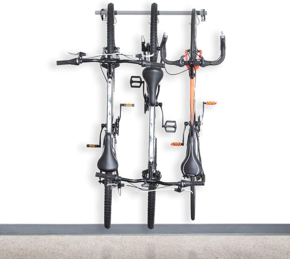 Bike Storage Rack for 6 Bikes, 300lb Weight Capacity F5849