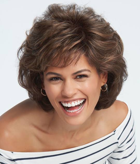 Large Synthetic Wig, Dark Cinnamon I462