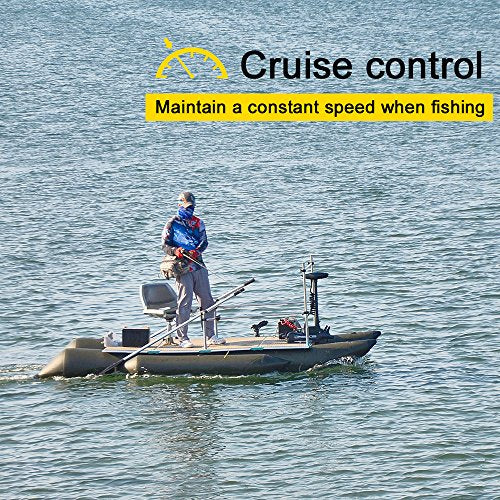 Black 12V 55LBS 48inch Bow Mount Trolling Motor with Remote Control L273