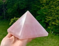 Large Rose Quartz Crystal Pyramid O1210