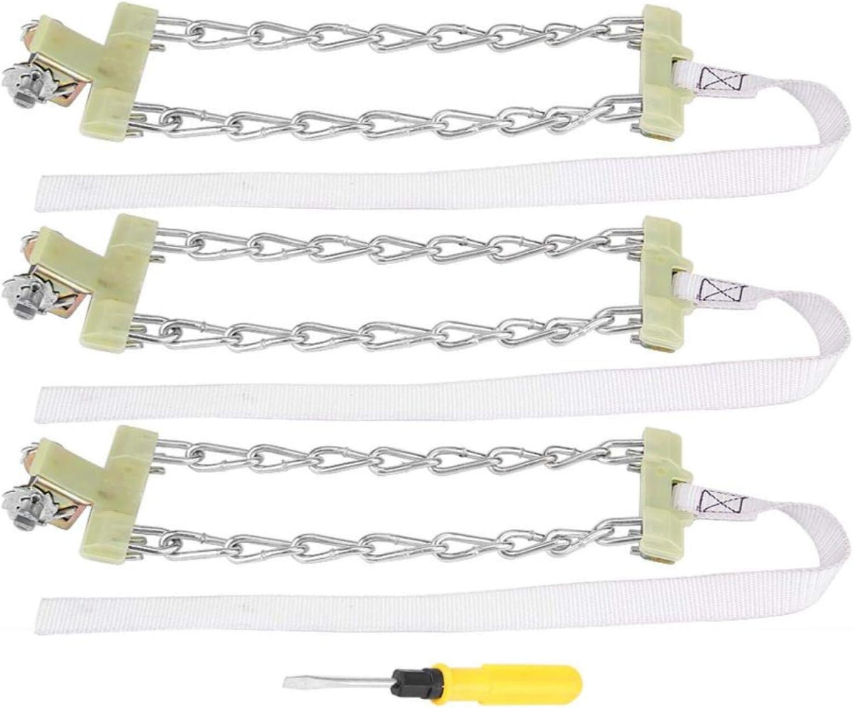 3pcs Anti-Skid Tire Chain for Car Truck SUV T340596