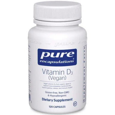 Vitamin D3 Vegan 120 Capsules X379