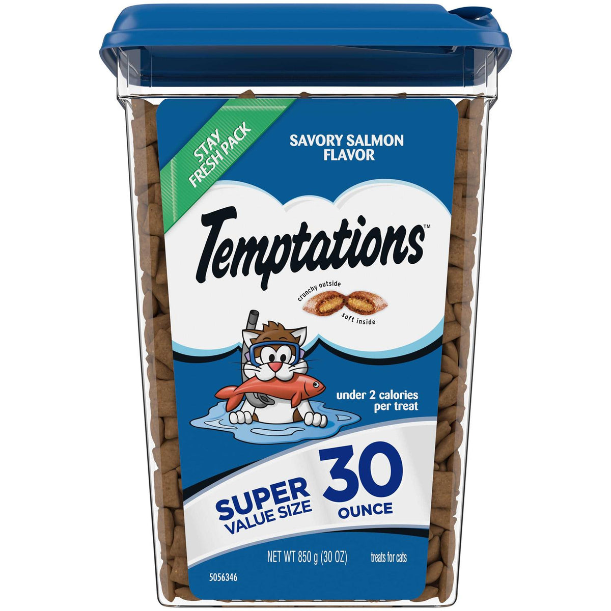 Savory Salmon Flavor Cat Treats P496