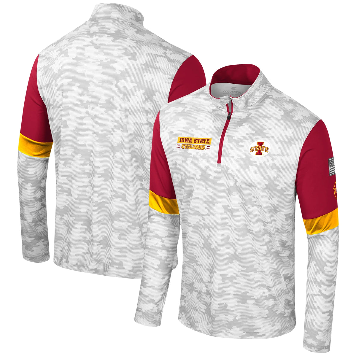 Camo Quarter-Zip Windshirt H72507