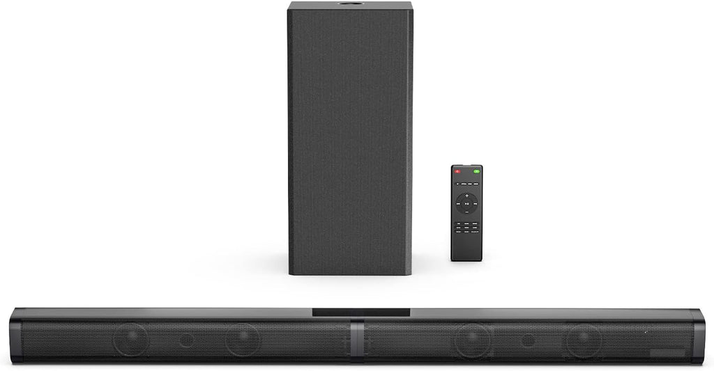 Black 2.1 Channel Sound Bar with Subwoofer L99390