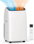 14,000BTU 4-in-1 Portable Inverter Air Conditioner with Remote Control N7850