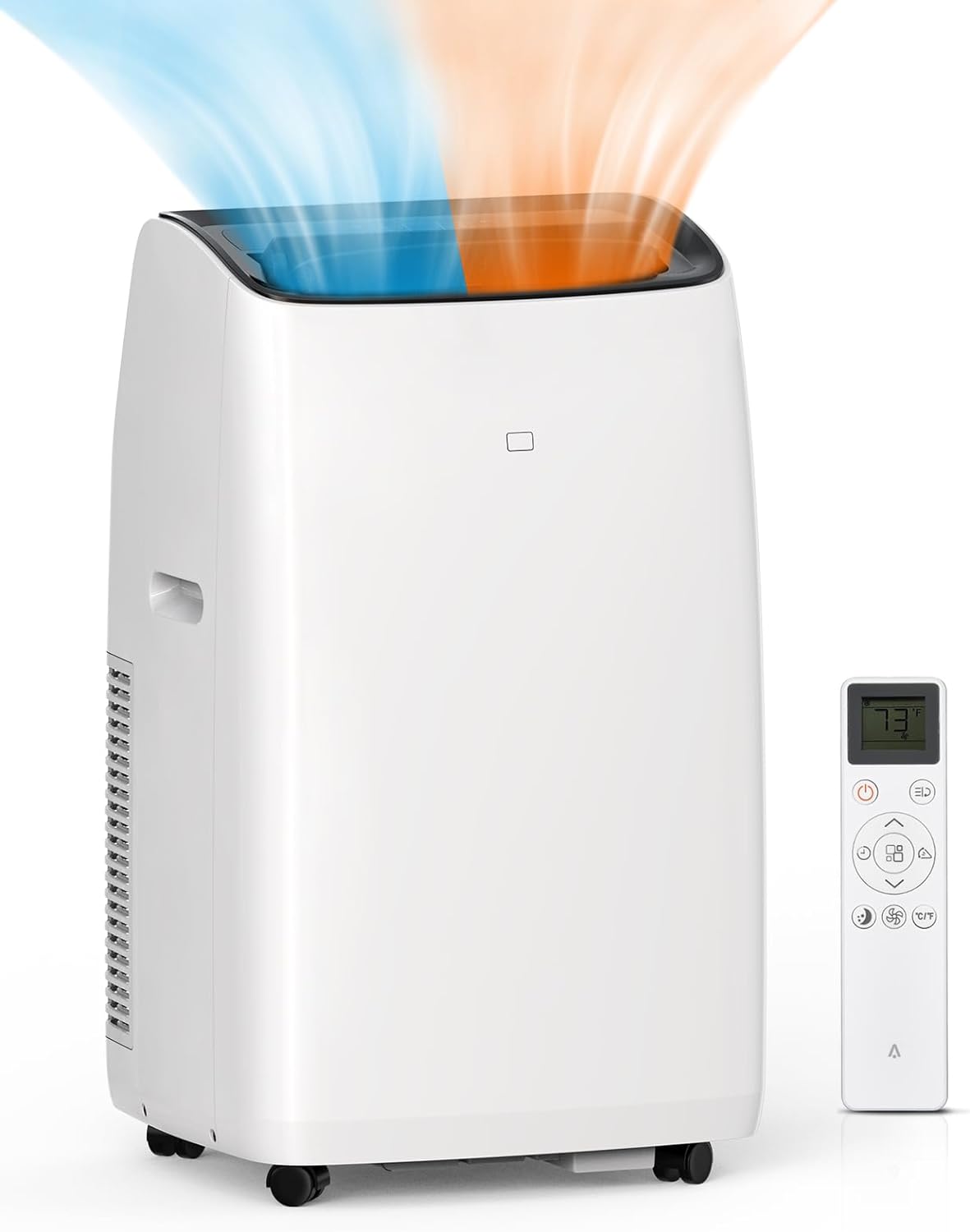 14,000BTU 4-in-1 Portable Inverter Air Conditioner with Remote Control N7850