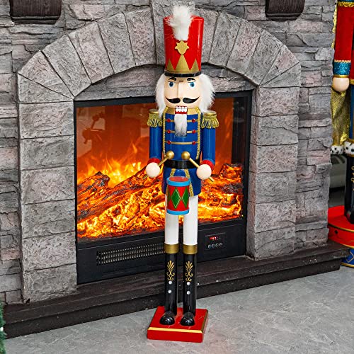 32 inch Wooden Nutcracker Decoration N9049