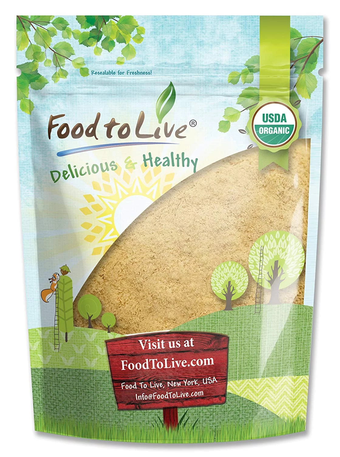 Organic Yellow Maca Powder, 4 Pounds X877719