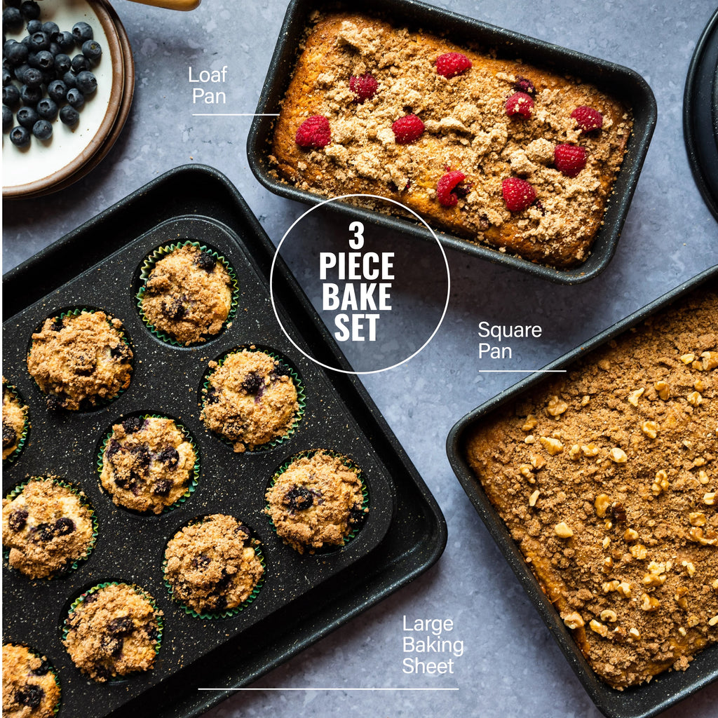 22 Pcs Nonstick Cookware and Bakeware Set O1550