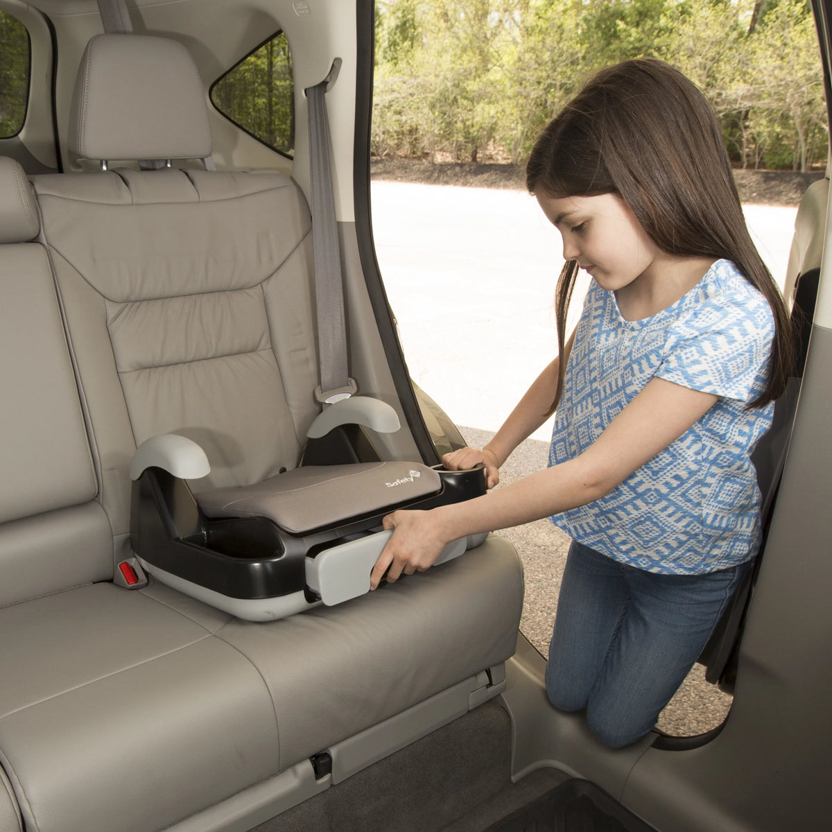 Dusted Indigo Booster Car Seat H87913