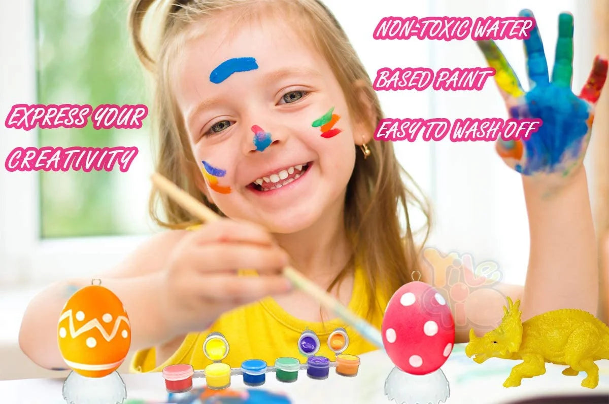 Kids Dinosaur Painting Kit with Play Mat N197262
