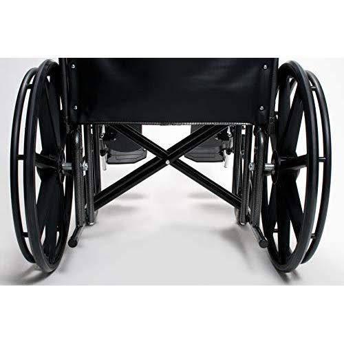 Detachable Full Arm Wheelchair with Swingaway Footrest H187190