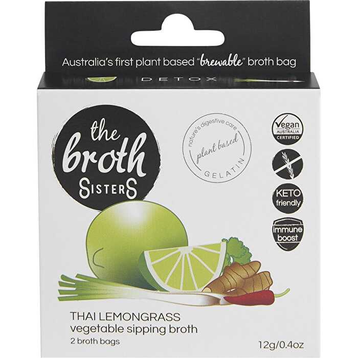 Thai Lemongrass Vegetable Broth Bags 2pk M852298