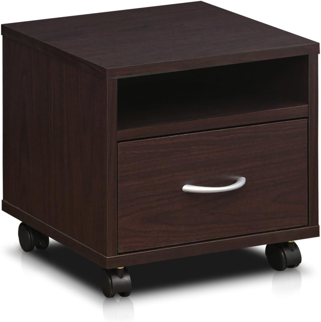 Utility Cart with Casters, Espresso O147339