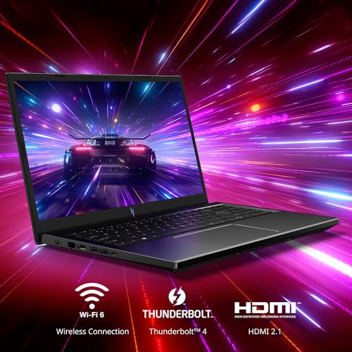 15.6" FHD IPS 144Hz Gaming Laptop with Intel Core i5-13420H, NVIDIA GeForce RTX 4050, 8GB DDR5, 512GB Gen 4 SSD P23185
