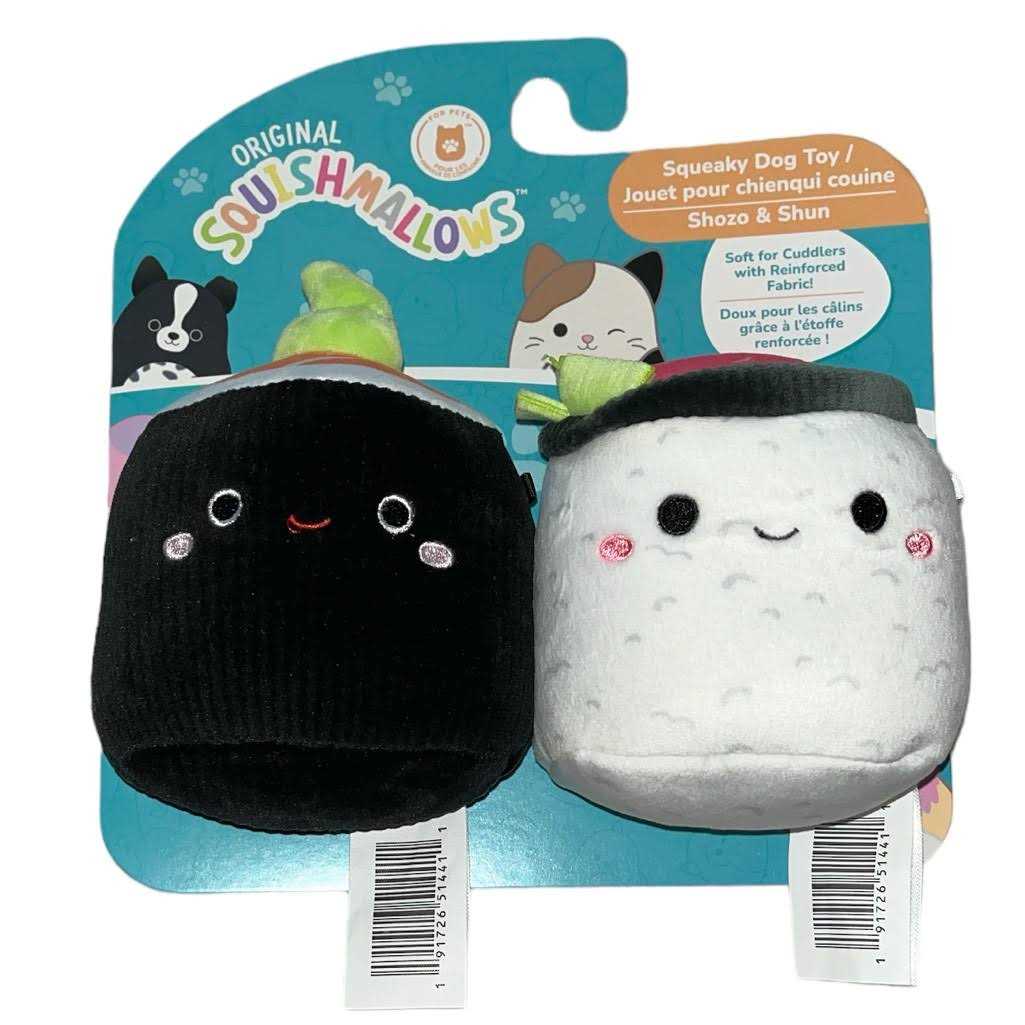 Squeaky Plush 2-Pack Dog Toy R25586