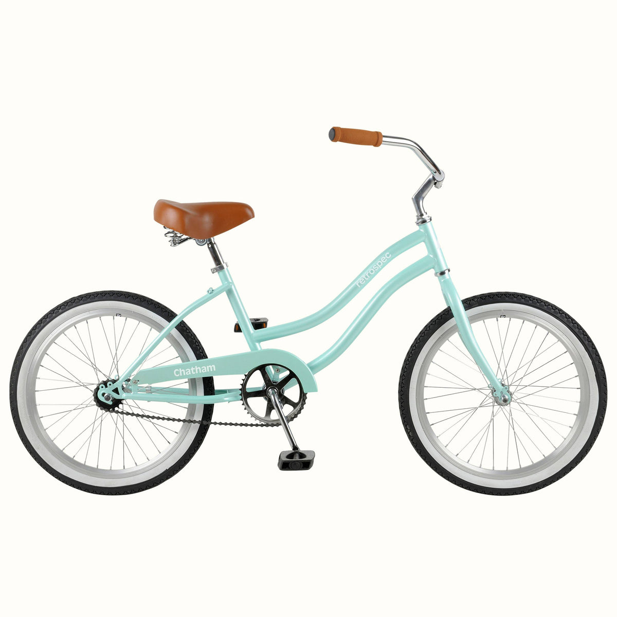 Kids Beach Cruiser Bike 6-8 yrs Seafoam L66116