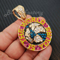 Iced Cuban Box Lock Chain Necklace D911349