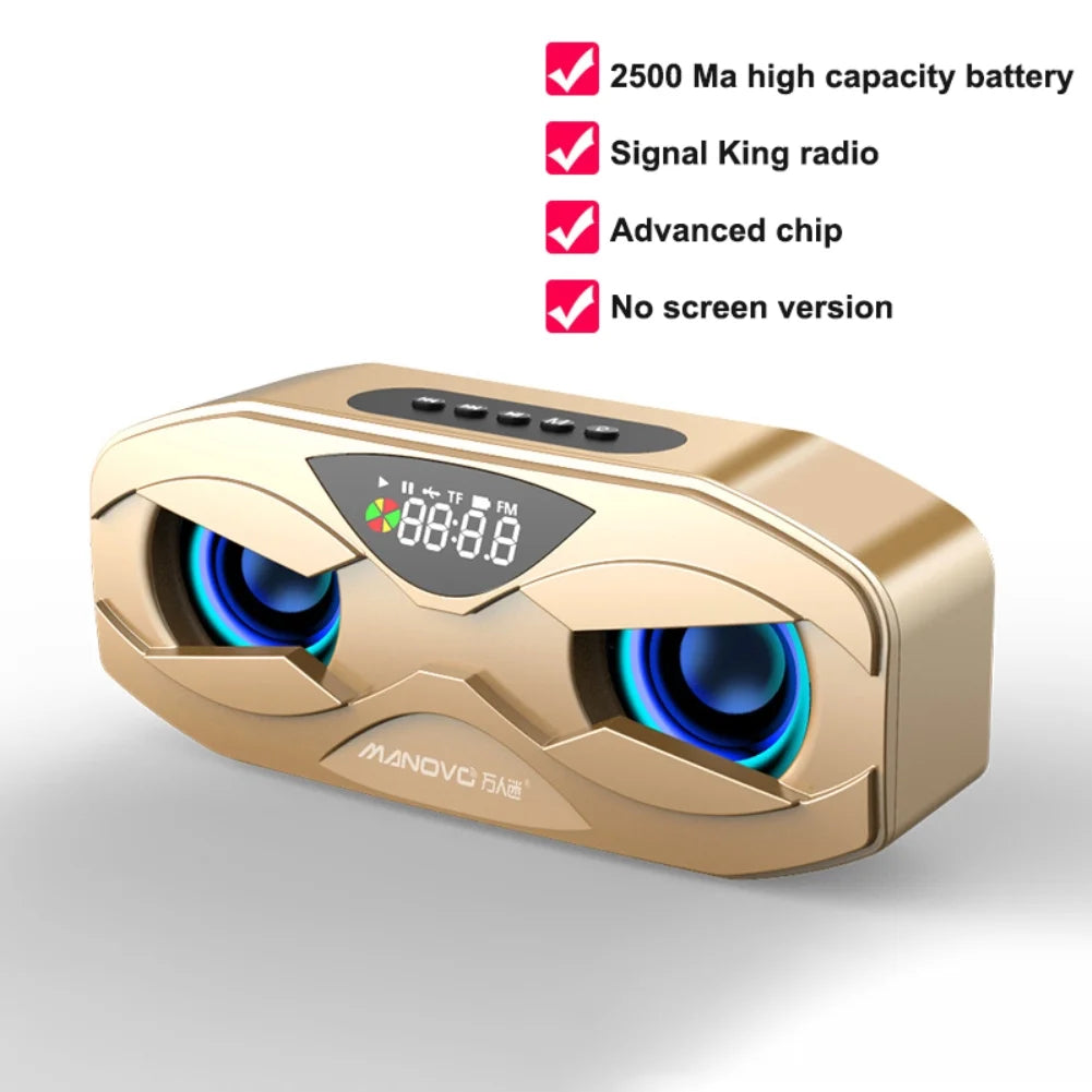 Wireless Bluetooth Speaker Subwoofer Portable Radio K198