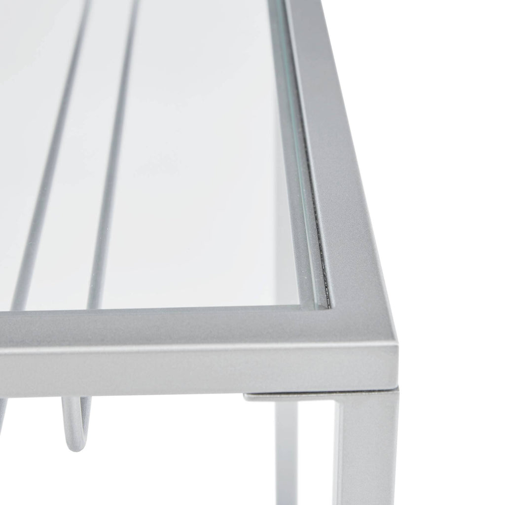 Silver Bar Cart S618