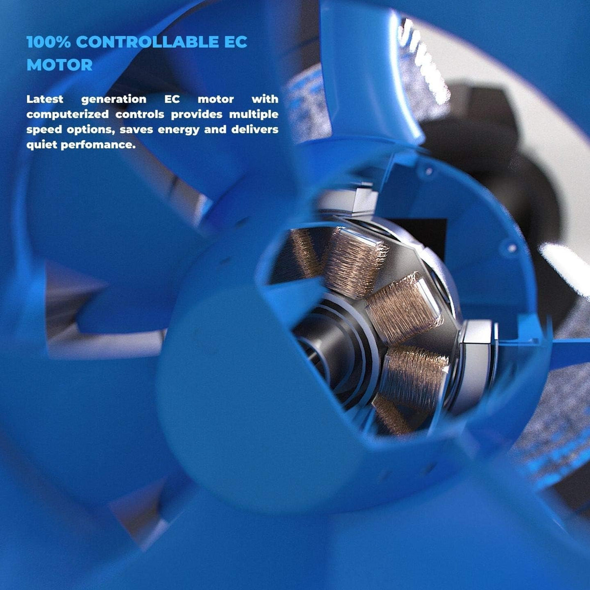 10 Inch Inline Duct Fan with Variable Speed Controller K501572