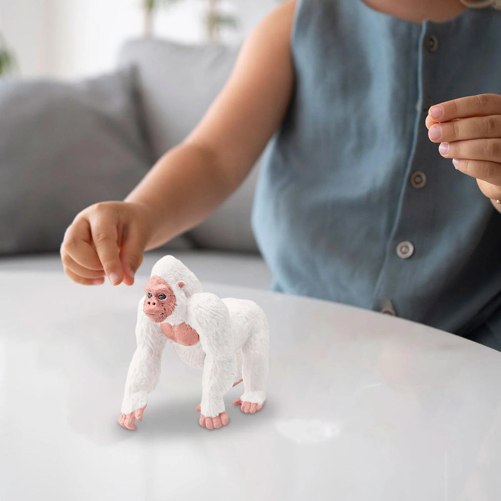 White Gorilla Action Figure Toy Statue Z980218
