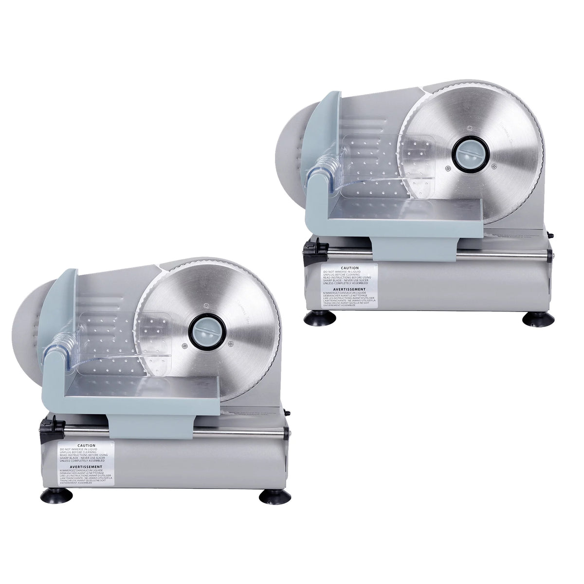 Set of Two 150W Meat Slicer O85619