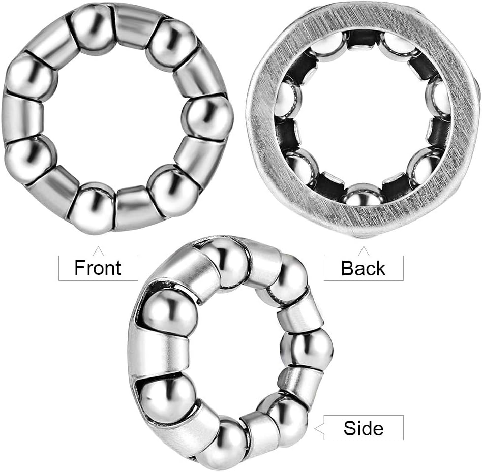 4 Pcs 3/16 inch x 7 Balls Bicycle Wheel Bearing Retainer L626735