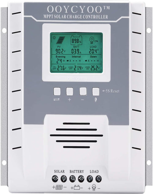 100Amp MPPT Solar Controller 100V Input LiFePO4 Lead-Acid AGM A59010