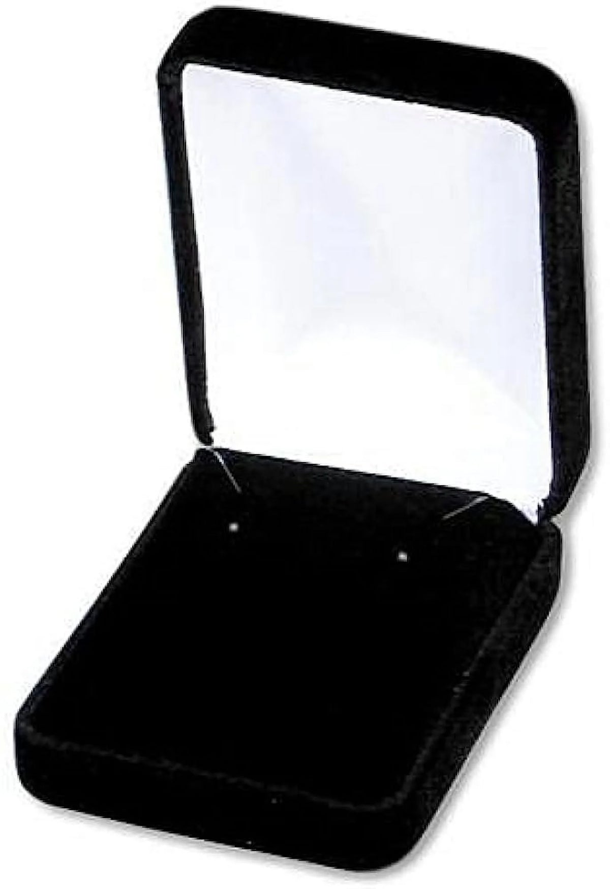 Solid 10k White Gold Diamond-cut Cross Pendant 27mm R663